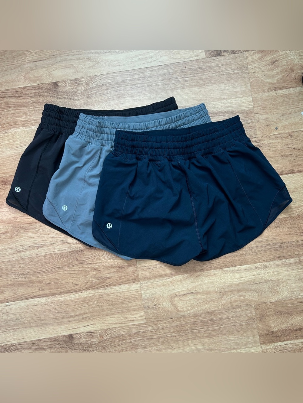 3 Pairs of Hotty Hot Lululemon Shorts